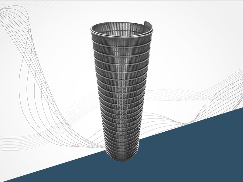 不锈钢楔形网滤筒