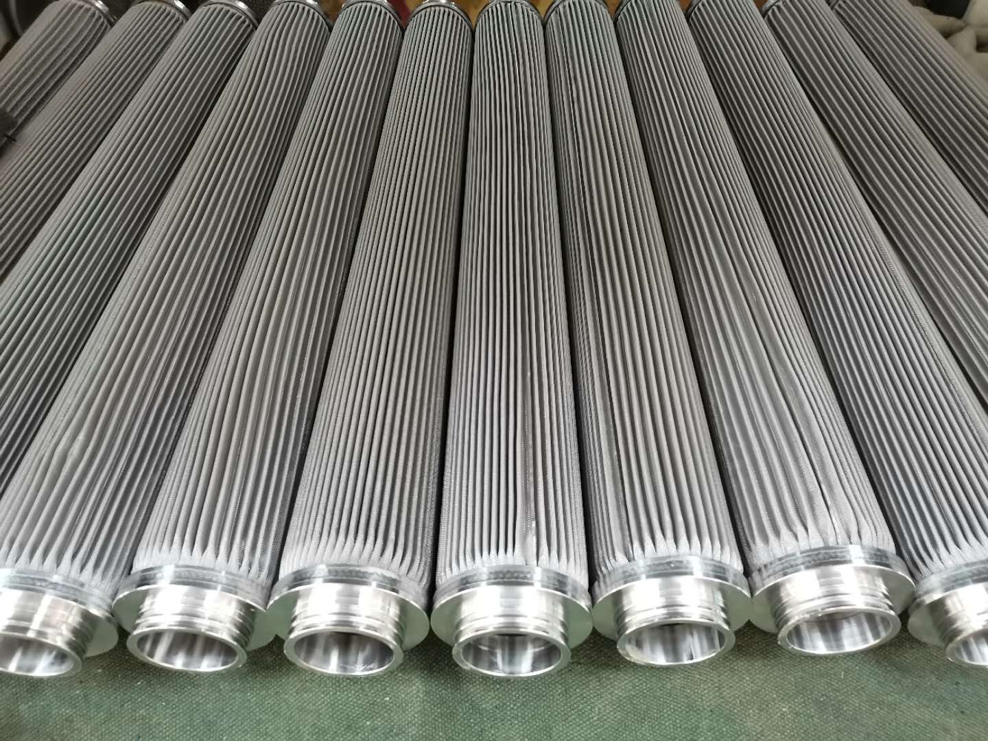 金属编织网折叠滤芯